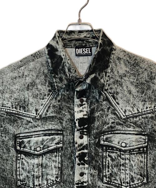 DIESEL（ディーゼル）DIESEL (ディーゼル) D-MILLY-SP1/BREAST POCKET グレー サイズ:Lの古着・服飾アイテム