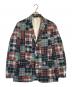 POLO RALPH LAUREN（ポロ・ラルフローレン）の古着「チェックパッチワーク3Bテーラードジャケット」｜マルチカラー