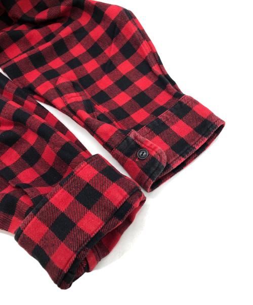POLO RALPH LAUREN（ポロ・ラルフローレン）POLO RALPH LAUREN (ポロ・ラルフローレン) ブロックチェックネルシャツ レッド サイズ:SIZE LLの古着・服飾アイテム