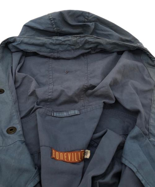BONEVILLE（ボンネビル）BONEVILLE (ボンネビル) フーデッドジャケット ブルー サイズ:SIZE 46の古着・服飾アイテム