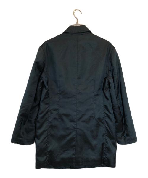 HERMES（エルメス）HERMES (エルメス) 中綿ステンカラーコート ネイビー サイズ:SIZE 48の古着・服飾アイテム