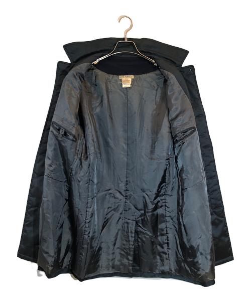 HERMES（エルメス）HERMES (エルメス) 中綿ステンカラーコート ネイビー サイズ:SIZE 48の古着・服飾アイテム