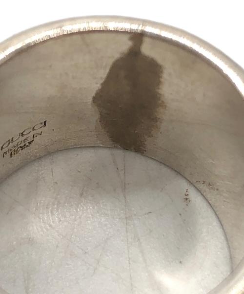 GUCCI（グッチ）GUCCI (グッチ) Gロゴワイドリング サイズ:下記参照の古着・服飾アイテム