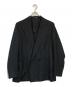 TAGLIATORE（タリアトーレ）の古着「リネンダブルテーラードジャケット」｜ブラック