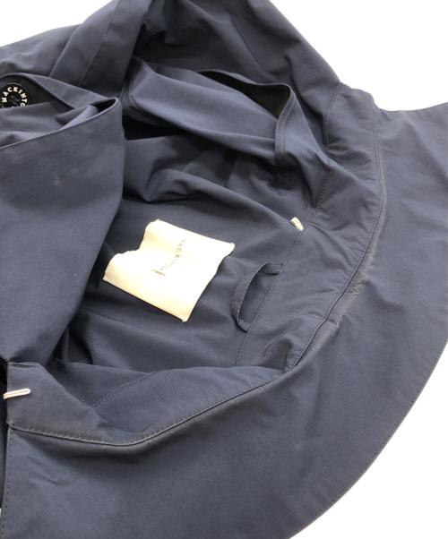 MACKINTOSH（マッキントッシュ）MACKINTOSH (マッキントッシュ) FETLAR ベルテッドコート ネイビー サイズ:38の古着・服飾アイテム