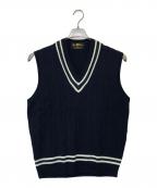 ALAN PAINEアランペイン）の古着「Wool Cricket Vest」｜ネイビー