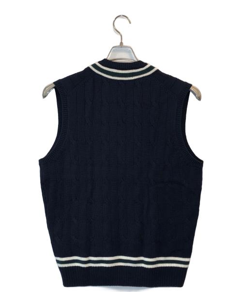 ALAN PAINE（アランペイン）ALAN PAINE (アランペイン) Wool Cricket Vest ネイビー サイズ:EUR50の古着・服飾アイテム