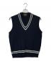 ALAN PAINE（アランペイン）の古着「Wool Cricket Vest」｜ネイビー