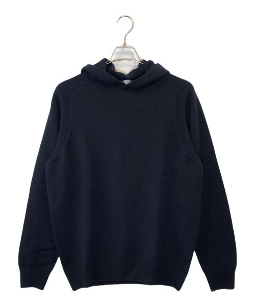 SOVEREIGN（ソブリン）SOVEREIGN (ソブリン) ニットパーカー ネイビー サイズ:52の古着・服飾アイテム