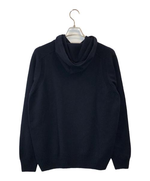 SOVEREIGN（ソブリン）SOVEREIGN (ソブリン) ニットパーカー ネイビー サイズ:52の古着・服飾アイテム