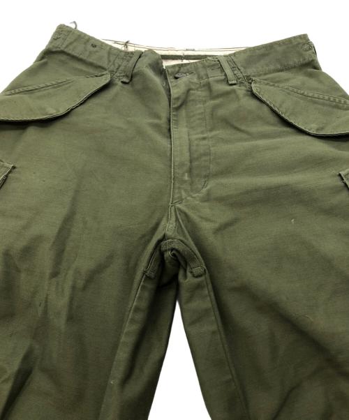 US ARMY（ユーエスアーミー）US ARMY (ユーエスアーミー) M-65フィールドパンツ グリーン サイズ:SHORT-SMALLの古着・服飾アイテム