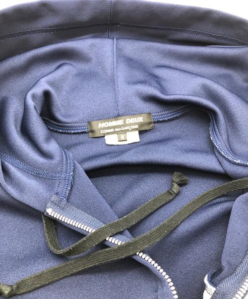 COMME des GARCONS HOMME DEUX（コムデギャルソン オム ドゥ）COMME des GARCONS HOMME DEUX (コムデギャルソン オム ドゥ) ジップパーカー ネイビー サイズ:SIZE Mの古着・服飾アイテム