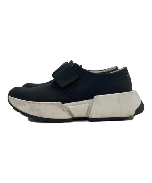 MM6 Maison Margiela（エムエムシックスメゾンマルジェラ）MM6 Maison Margiela (エムエムシックスメゾンマルジェラ) ローカットスニーカー ブラック サイズ:36の古着・服飾アイテム