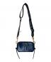 MARC JACOBS (マークジェイコブス) スナップショットショルダーバッグ ネイビー：12000円