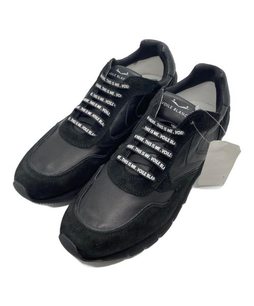 VOILE  BLANCHE（ボイルブランシェ）VOILE  BLANCHE (ボイルブランシェ) ローカットスニーカー ブラック サイズ:42の古着・服飾アイテム