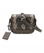 MARC JACOBSマークジェイコブズ）の古着「パイソン柄ショルダーバッグ」｜ブラウン