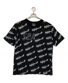 WIND AND SEA×YOHJI YAMAMOTO（ウィンダンシー×ヨウジヤマモト）の古着「コラボプリントTシャツ」｜ブラック