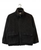 CURLY&Co.カーリー）の古着「RECYCLED WOOL TUBE-NECK BLOUSON」｜ブラウン