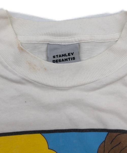 Beavis & Butt-Head（ビーバス・アンド・バットヘッド）Beavis & Butt-Head (ビーバス・アンド・バットヘッド) プリントTシャツ ホワイト サイズ:SIZE XLの古着・服飾アイテム