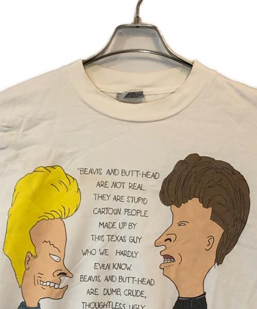 STANLEY DESANTIS（スタンリーデサンティス）STANLEY DESANTIS (スタンリーデサンティス) プリントTシャツ ホワイト サイズ:X-LARGEの古着・服飾アイテム