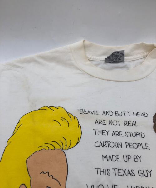 STANLEY DESANTIS（スタンリーデサンティス）STANLEY DESANTIS (スタンリーデサンティス) プリントTシャツ ホワイト サイズ:X-LARGEの古着・服飾アイテム