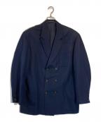 Yohji Yamamoto pour hommeヨウジヤマモト プールオム）の古着「ダブルジャケット」｜ネイビー