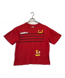 STANLEY DESANTIS（スタンリーデサンティス）の古着「プリントTシャツ」｜レッド