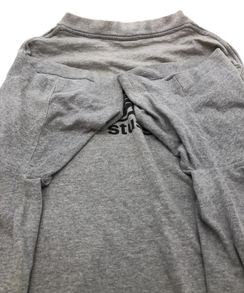 stussy（ステューシー）stussy (ステューシー) トランプTシャツ グレー サイズ:SIZE Lの古着・服飾アイテム