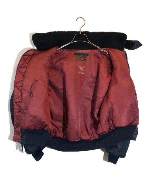 U.S AIR FORCE（ユーエスエアフォース）U.S AIR FORCE (ユーエスエアフォース) TYPE B-15C フライトジャケット ネイビー サイズ:SIZE 42の古着・服飾アイテム