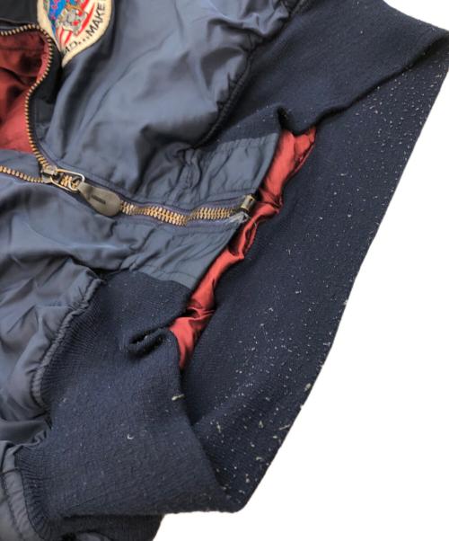 U.S AIR FORCE（ユーエスエアフォース）U.S AIR FORCE (ユーエスエアフォース) TYPE B-15C フライトジャケット ネイビー サイズ:SIZE 42の古着・服飾アイテム