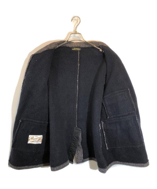 BROWN'S BEACH JACKET（ブラウンズビーチジャケット）BROWN'S BEACH JACKET (ブラウンズビーチジャケット) ウールジャケット ブラウン サイズ:下記参照の古着・服飾アイテム