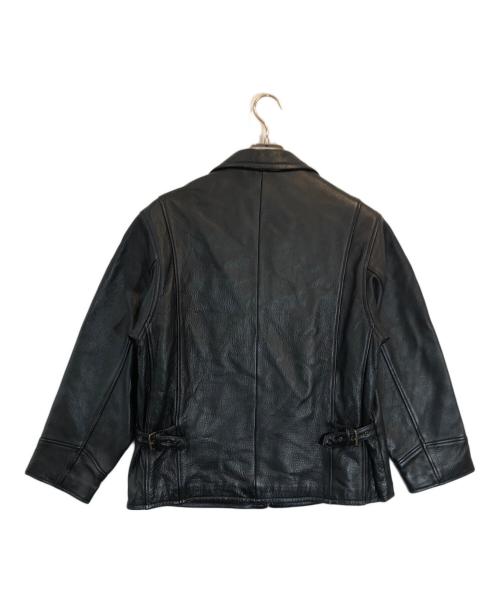 Eddie Bauer（エディーバウアー）Eddie Bauer (エディーバウアー) レザージャケット ブラック サイズ:SIZE Sの古着・服飾アイテム