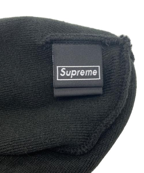 New Era（ニューエラ）New Era (ニューエラ) SUPREME (シュプリーム) Blackletter Beanie ブラック サイズ:FREEの古着・服飾アイテム