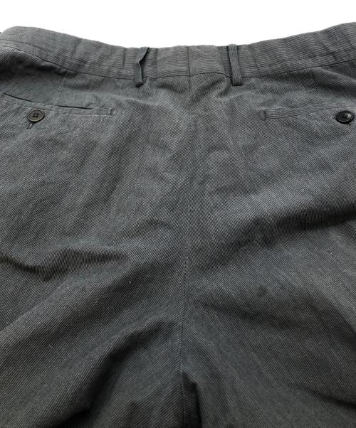 HERMES（エルメス）HERMES (エルメス) リネンコットンスラックス グレー サイズ:SIZE Sの古着・服飾アイテム