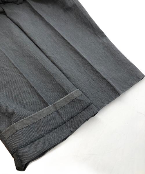 HERMES（エルメス）HERMES (エルメス) リネンコットンスラックス グレー サイズ:SIZE Sの古着・服飾アイテム