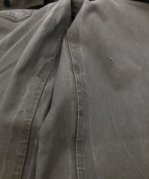 US ARMY（ユーエスアーミー）US ARMY (ユーエスアーミー) N-2 デッキパンツ オリーブ サイズ:ウエスト平置き58ｃｍの古着・服飾アイテム