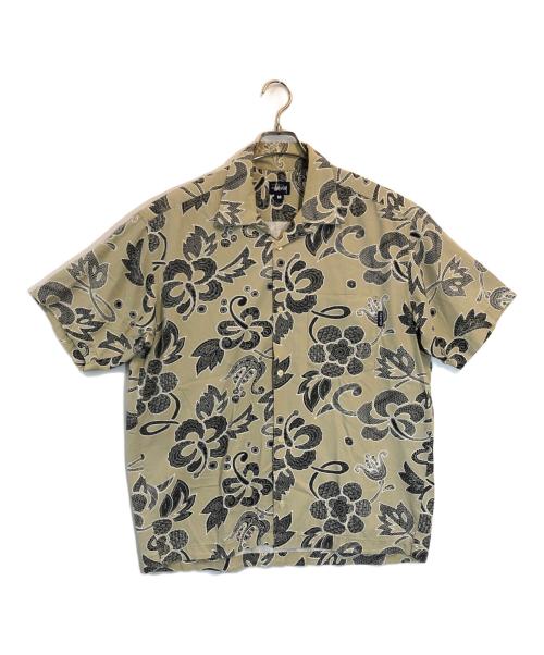 stussy（ステューシー）stussy (ステューシー) アロハシャツ ベージュ サイズ:SIZE Mの古着・服飾アイテム
