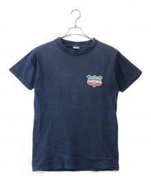 VISION STREET WEAR（ヴィションストリートウェアー）の古着「プリントTシャツ」｜ネイビー