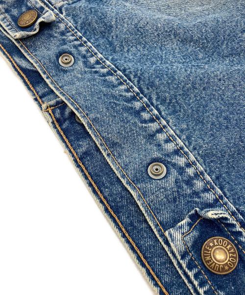 KOOKY ZOO（ク―キーズ―）KOOKY ZOO (ク―キーズ―) デニムショートスリーブジャケット インディゴ サイズ:０の古着・服飾アイテム