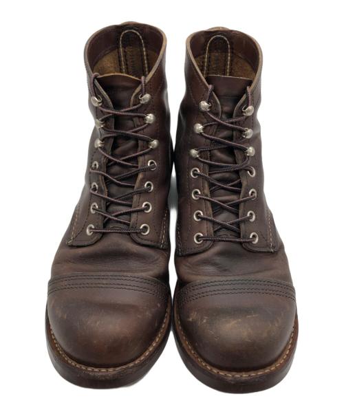 RED WING（レッドウィング）RED WING (レッドウィング) アイアンレンジャー ブラウン サイズ:US8の古着・服飾アイテム