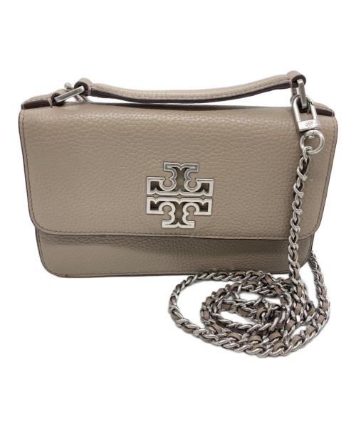 TORY BURCH（トリーバーチ）TORY BURCH (トリーバーチ) 2WAYチェーンショルダーバッグ グレーの古着・服飾アイテム