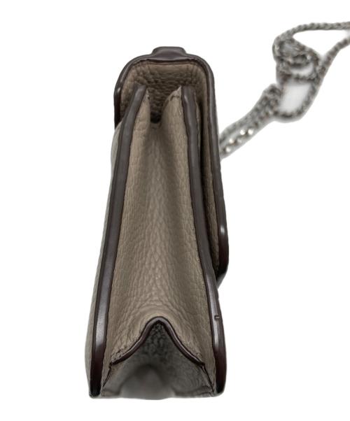 TORY BURCH（トリーバーチ）TORY BURCH (トリーバーチ) 2WAYチェーンショルダーバッグ グレーの古着・服飾アイテム