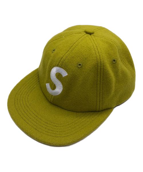 SUPREME（シュプリーム）Supreme (シュプリーム) Wool S Logo 6Panel 黄緑 サイズ:下記参照の古着・服飾アイテム