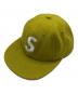 Supreme（シュプリーム）の古着「Wool S Logo 6Panel」｜黄緑