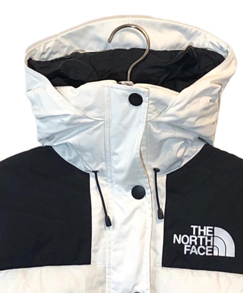 THE NORTH FACE（ザ ノース フェイス）THE NORTH FACE (ザ ノース フェイス) sacai (サカイ) フレアダウンジャケット ホワイト サイズ:Mの古着・服飾アイテム