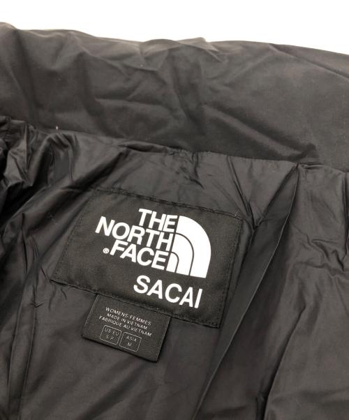 THE NORTH FACE（ザ ノース フェイス）THE NORTH FACE (ザ ノース フェイス) sacai (サカイ) フレアダウンジャケット ホワイト サイズ:Mの古着・服飾アイテム