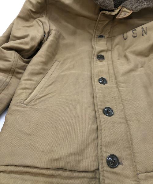 BUZZ RICKSON'S（バズリクソンズ）BUZZ RICKSON'S (バズリクソンズ) N－1デッキジャケット ベージュ サイズ:MEDIUMの古着・服飾アイテム