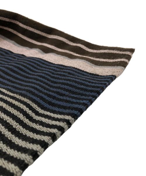 MARNI（マルニ）MARNI (マルニ) ストライプハンモックバッグ ブラウンの古着・服飾アイテム