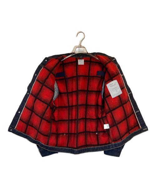 New Manual（ニュー・マニュアル）New Manual (ニュー・マニュアル) #007 WR DENIM LINING JACKET インディゴ サイズ:FREEの古着・服飾アイテム