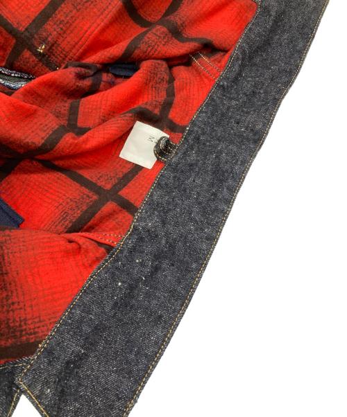 New Manual（ニュー・マニュアル）New Manual (ニュー・マニュアル) #007 WR DENIM LINING JACKET インディゴ サイズ:FREEの古着・服飾アイテム